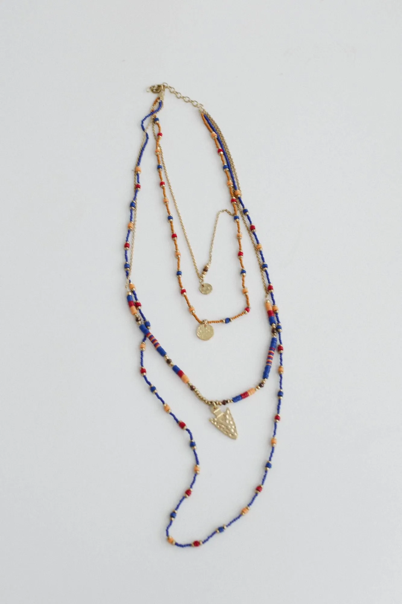 Eclectic Treasures Necklace - Blue Multi - Pre Order sold by Three Bird Nest product image thumbnail 2