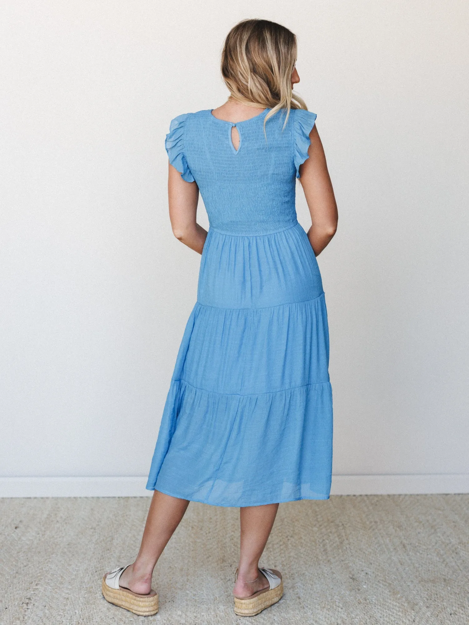 On The Town Maxi Dress - Cornflower sold by Three Bird Nest product image thumbnail 5