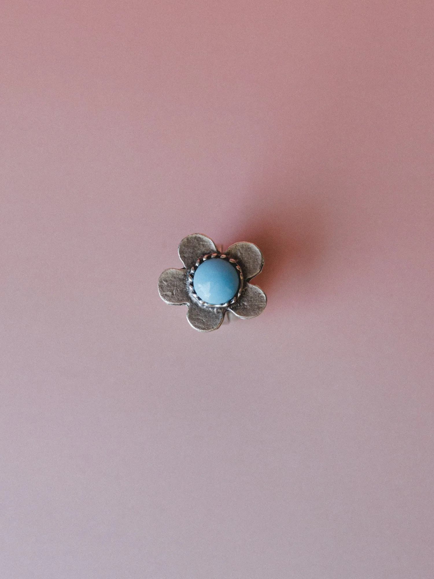 Flower Power Ring - Turquoise sold by Three Bird Nest product image thumbnail 2