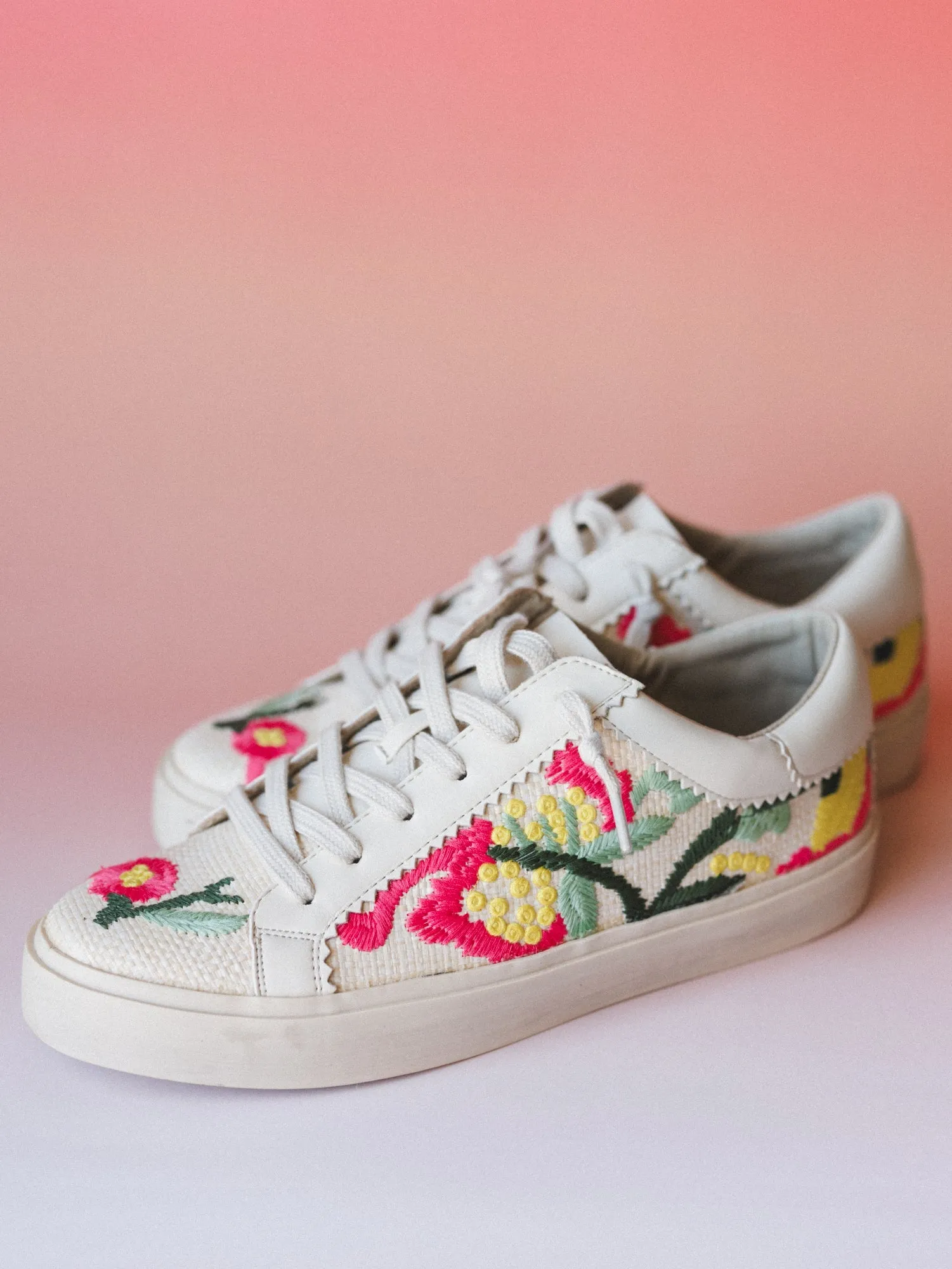 Gaby Star Sneaker - Floral sold by Three Bird Nest product image thumbnail 4