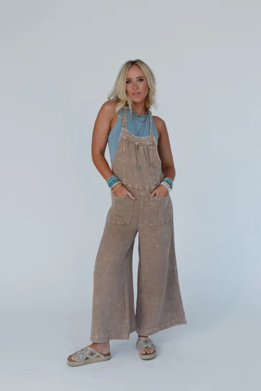 The Nest Coast To Coast Jumpsuit - Mushroom - Pre Order made by mittoshop