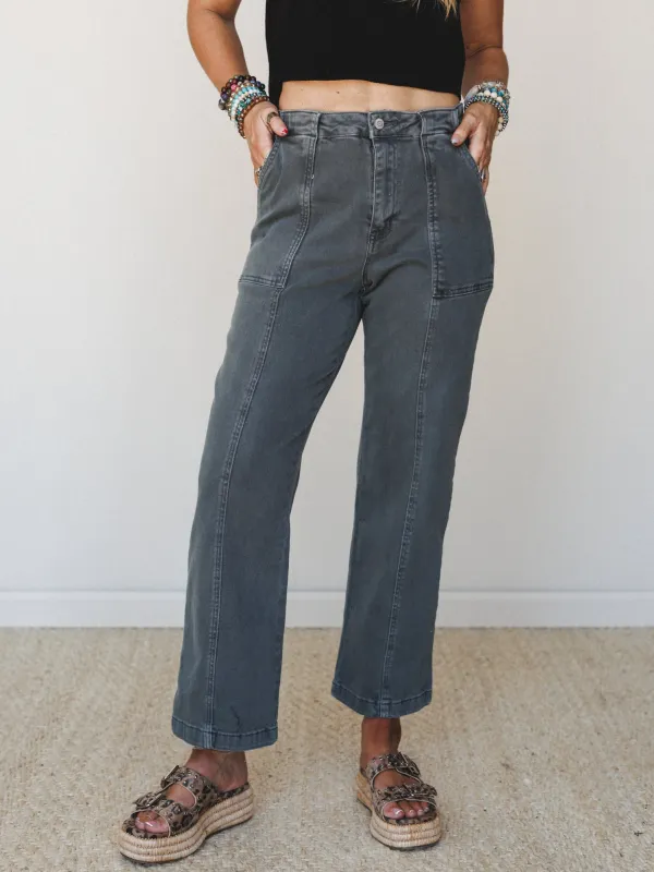 Yasmina Pants - Black made by Zenana