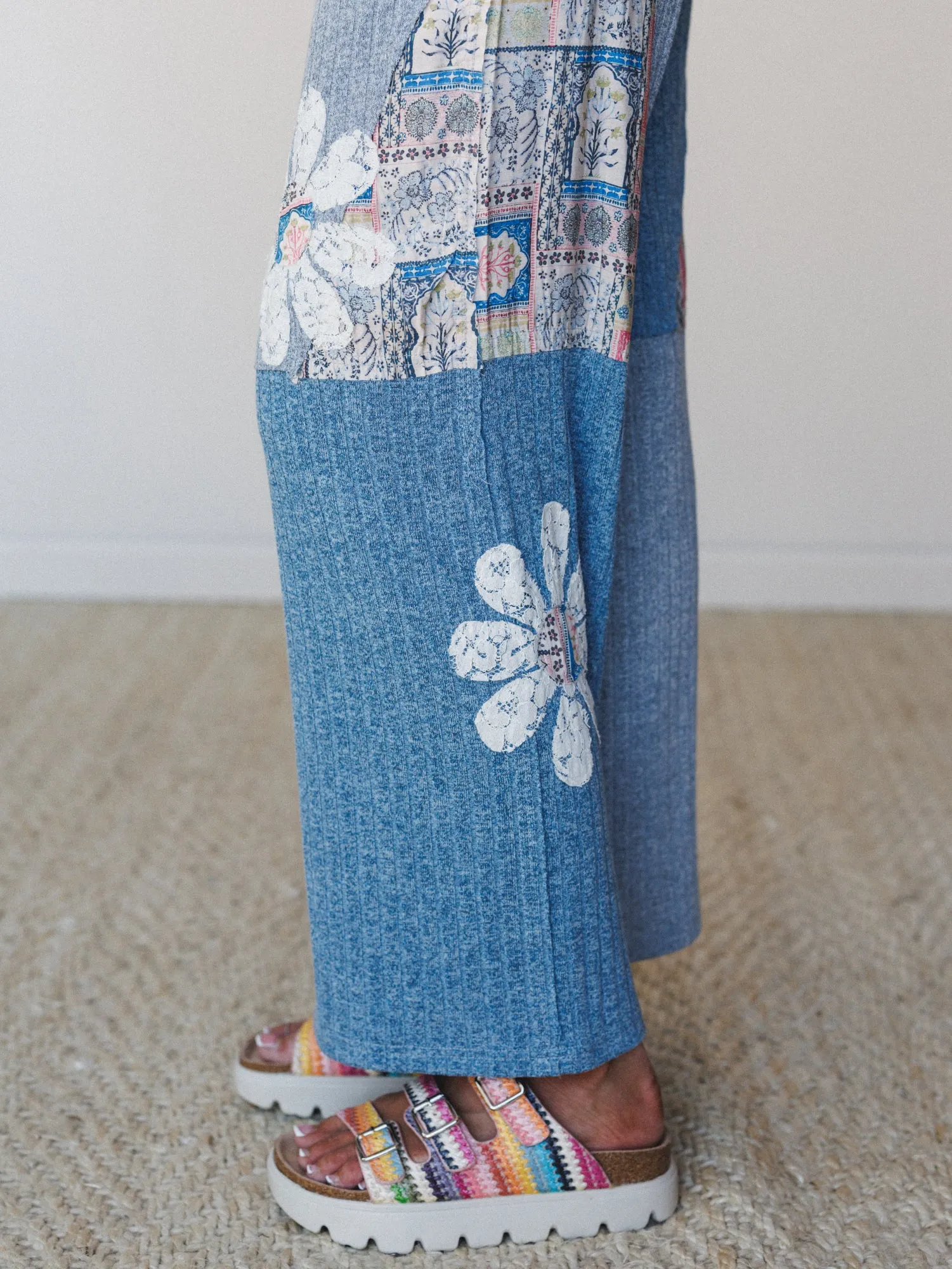 Daisy Dreaming Pants - Blue Multi sold by Three Bird Nest product image thumbnail 4
