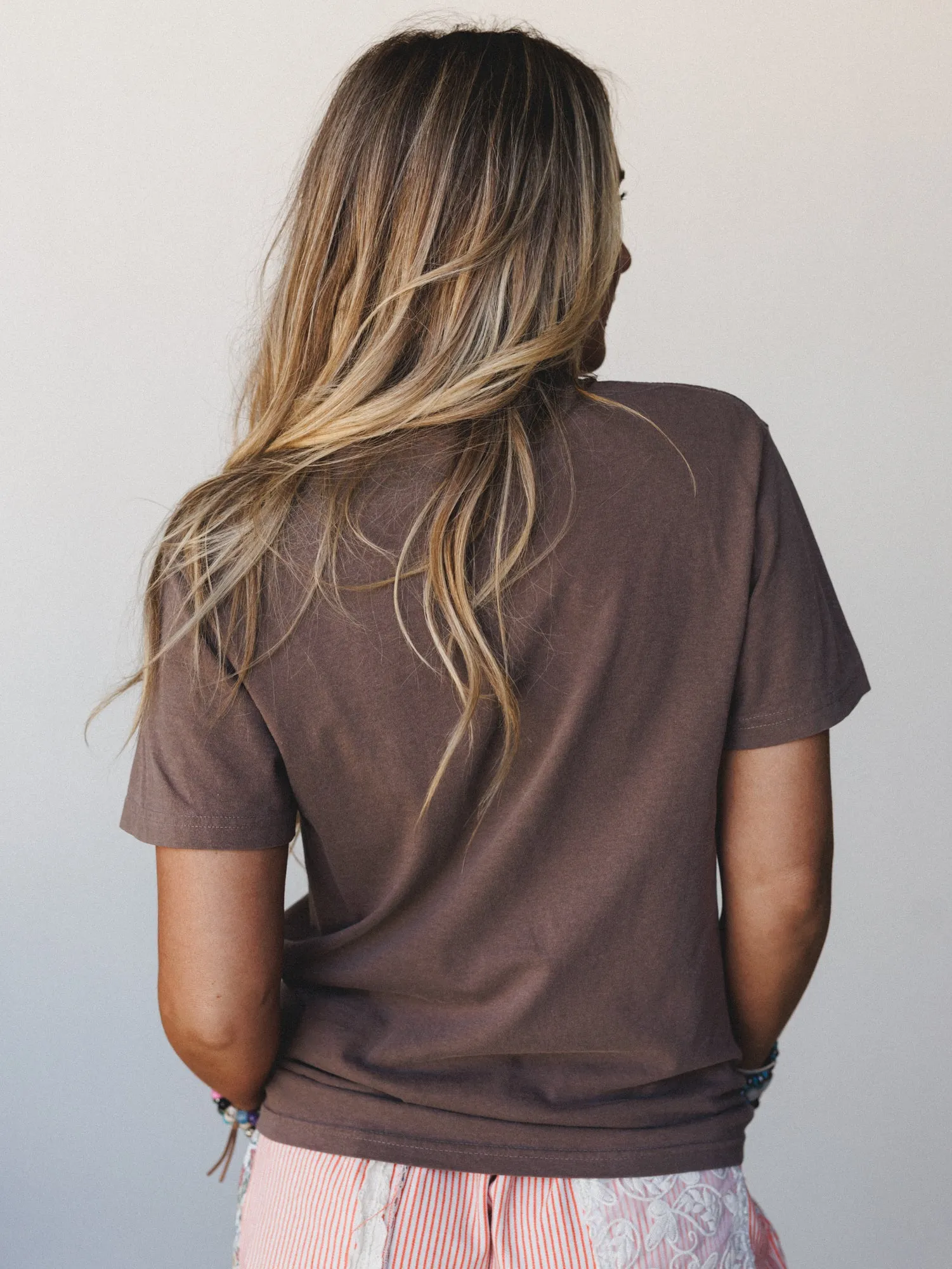 The Nest Long Live Cowgirls Graphic Tee - Espresso sold by Three Bird Nest product image thumbnail 5