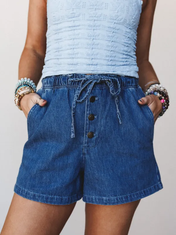 Freebird Shorts - Denim made by mittoshop