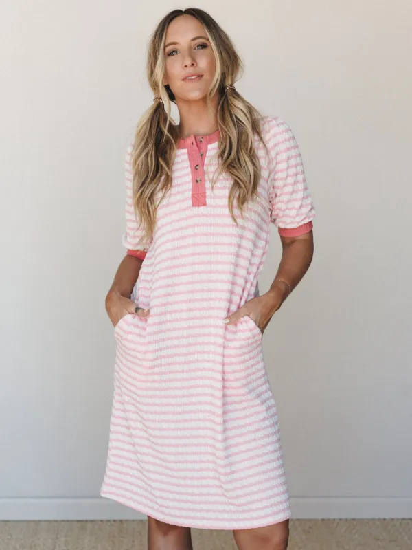 Sweet Slumber Night Dress - Pink made by AnnieWear