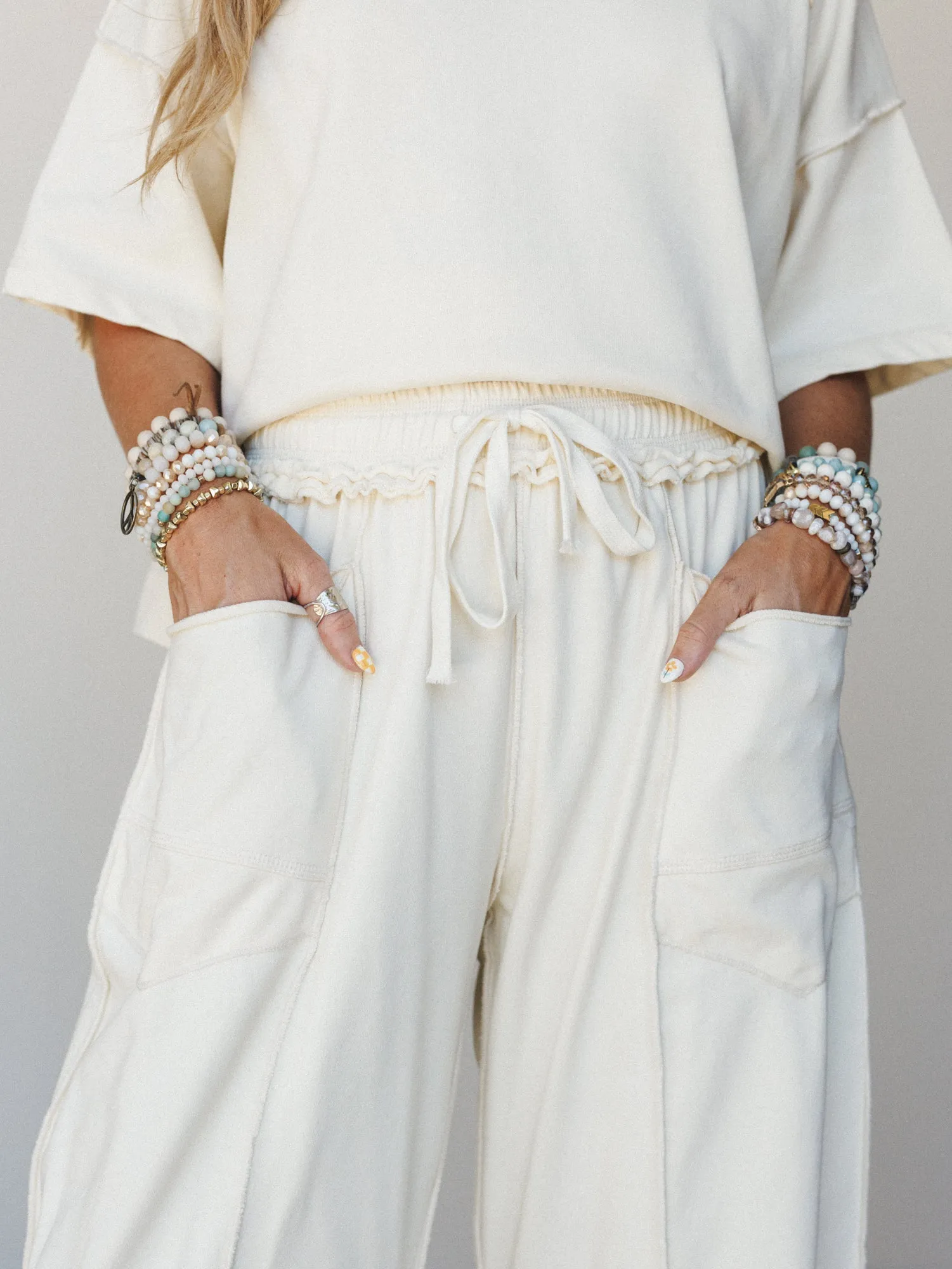 Coastal Halo Set - Cream sold by Three Bird Nest product image thumbnail 4