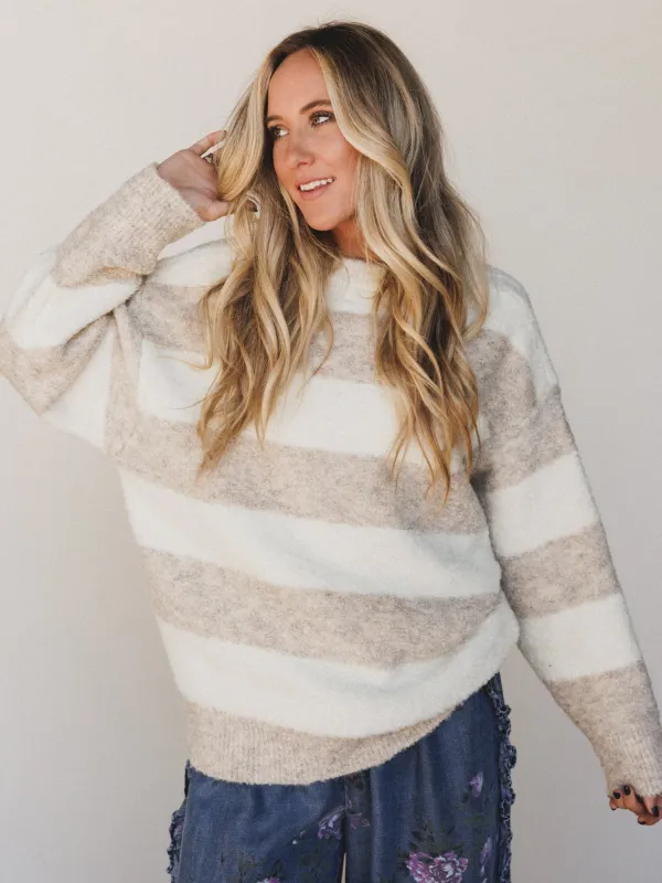 Sweet Mirage Sweater - Cream - Pre Order made by By Together