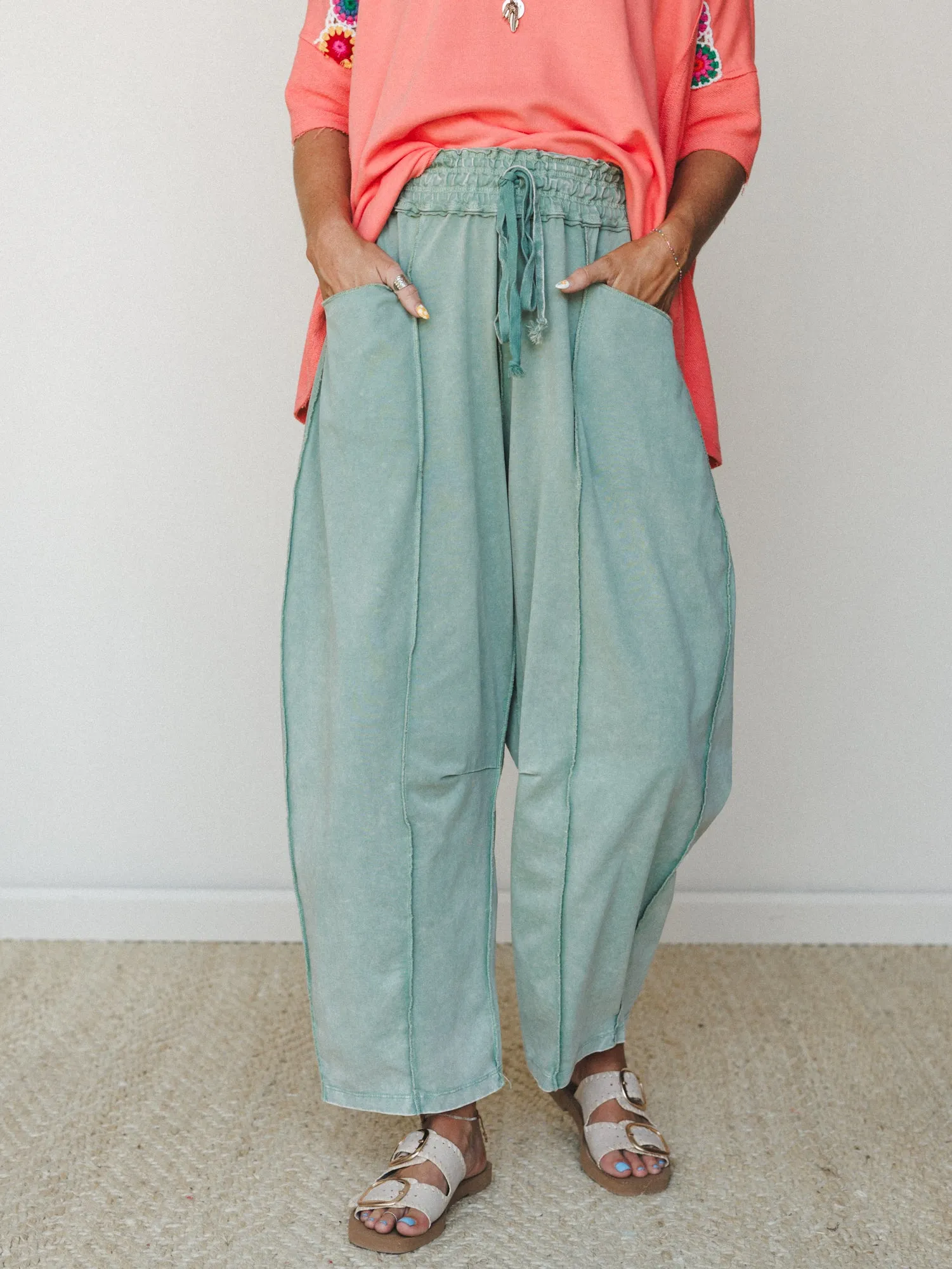 Making Wishes Pants - Jade sold by Three Bird Nest product image thumbnail 4
