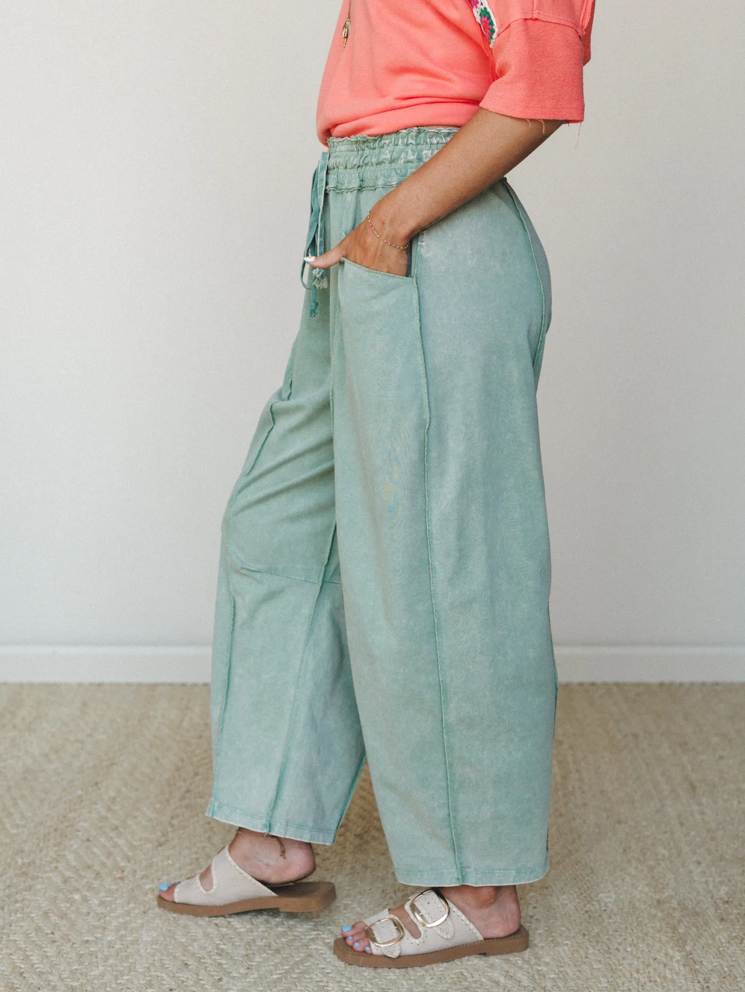 Making Wishes Pants - Jade sold by Three Bird Nest product image thumbnail 3