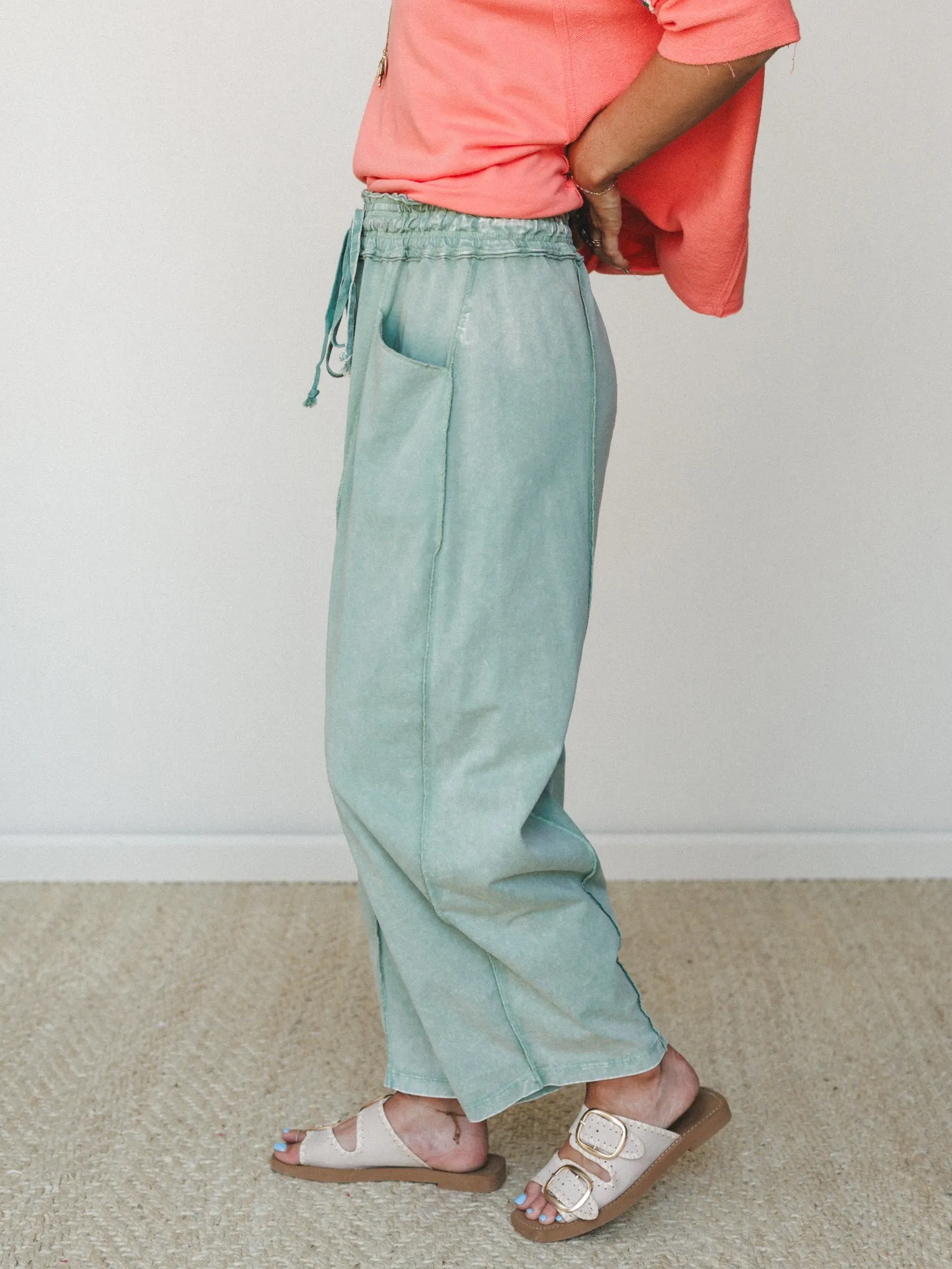 Making Wishes Pants - Jade sold by Three Bird Nest product image thumbnail 5