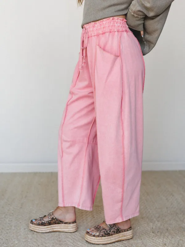 Making Wishes Pants - Pink made by mittoshop