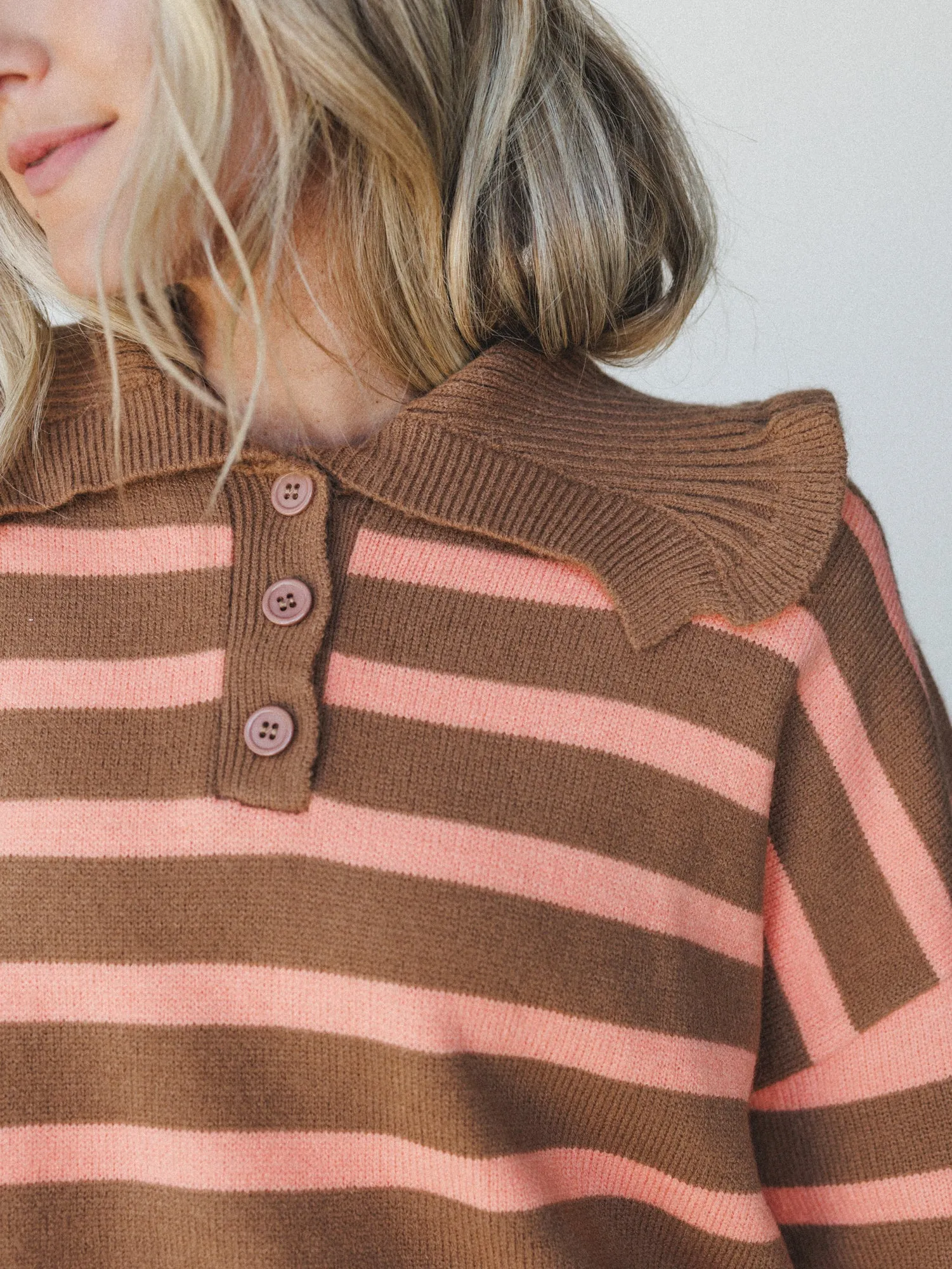 Clementine Cardigan - Camel sold by Three Bird Nest product image thumbnail 3
