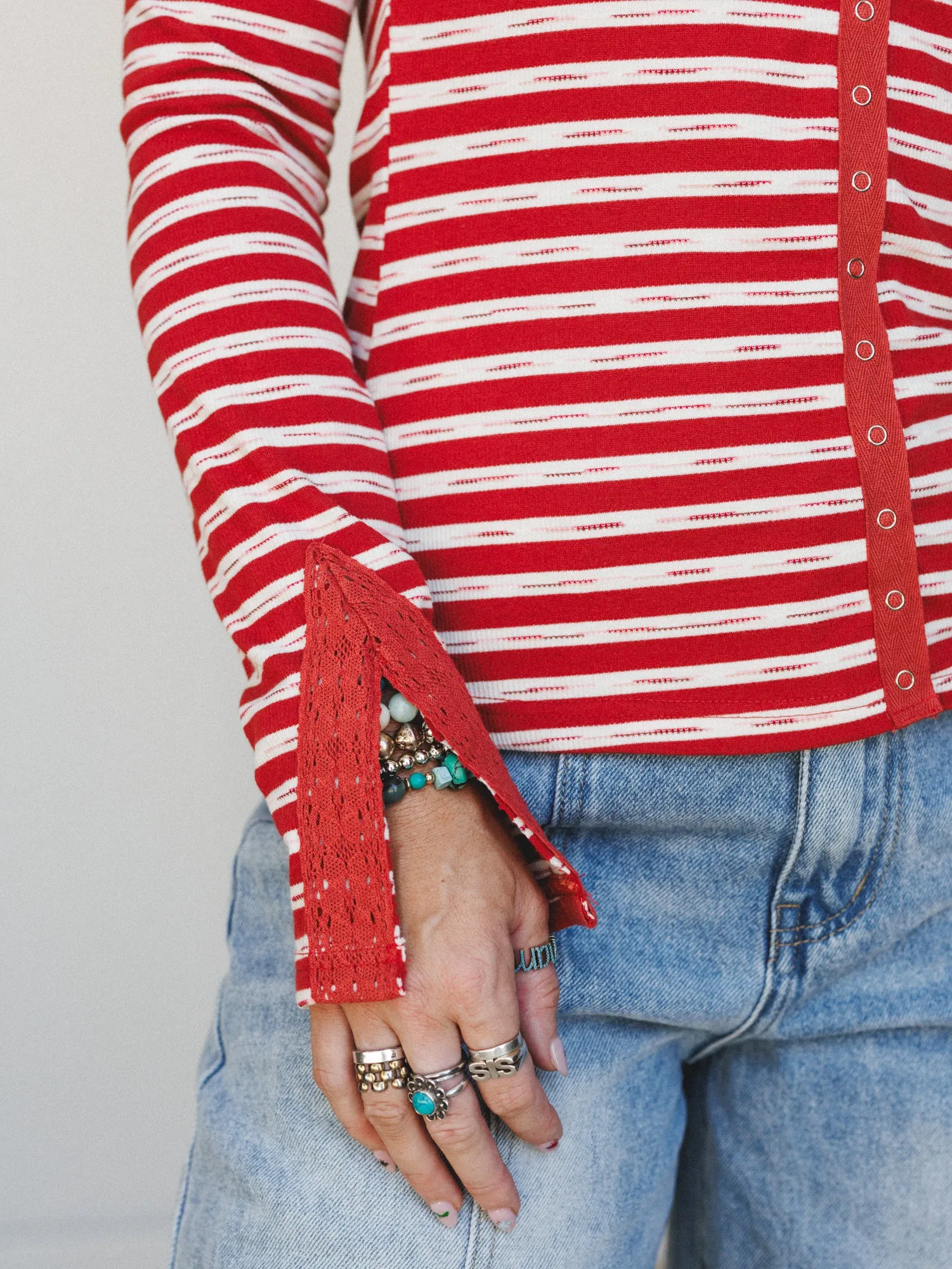 Sailor Dune Top - Red sold by Three Bird Nest product image thumbnail 3