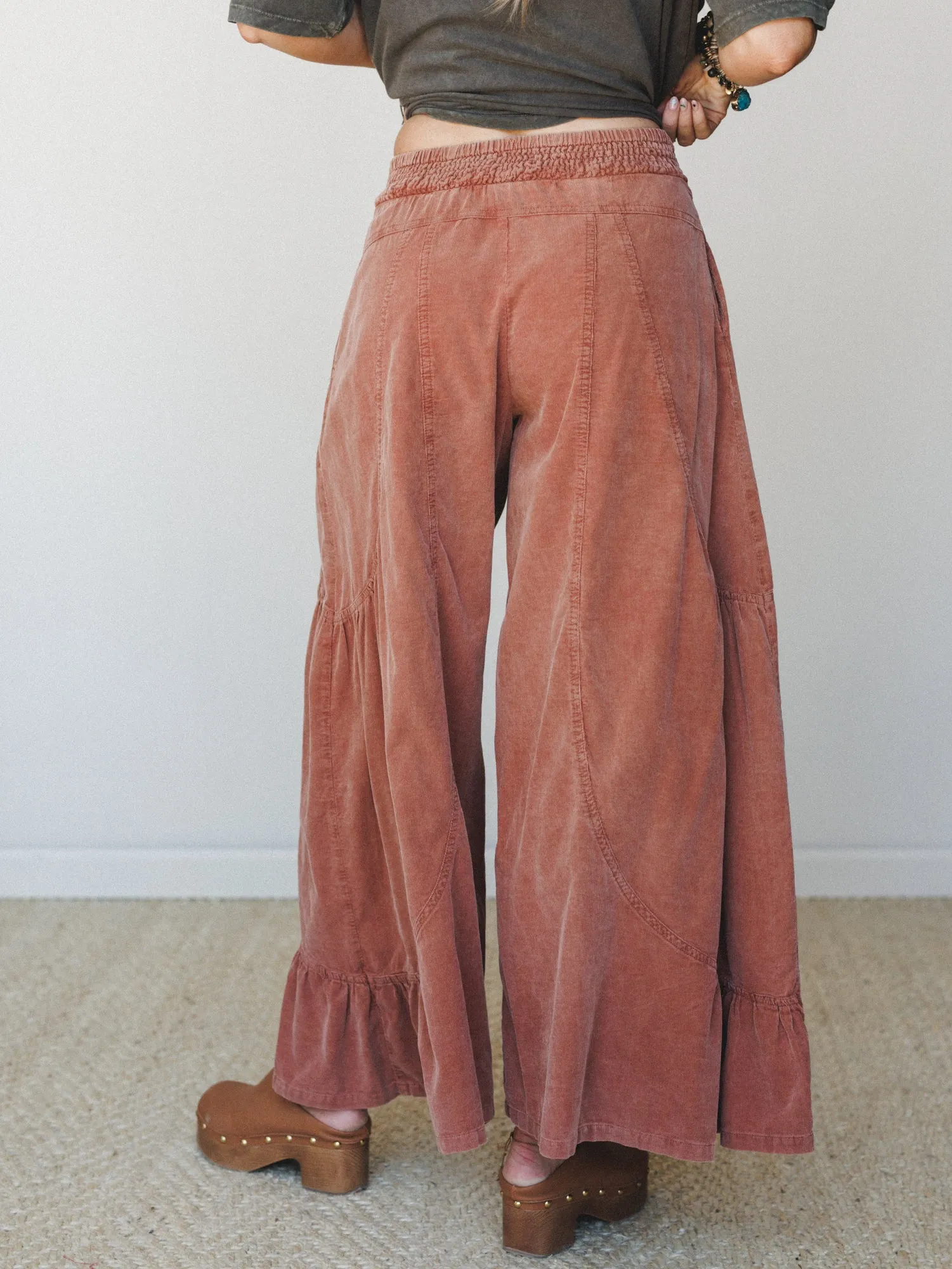 Espresso Cypress Pants - Brick sold by Three Bird Nest product image thumbnail 5