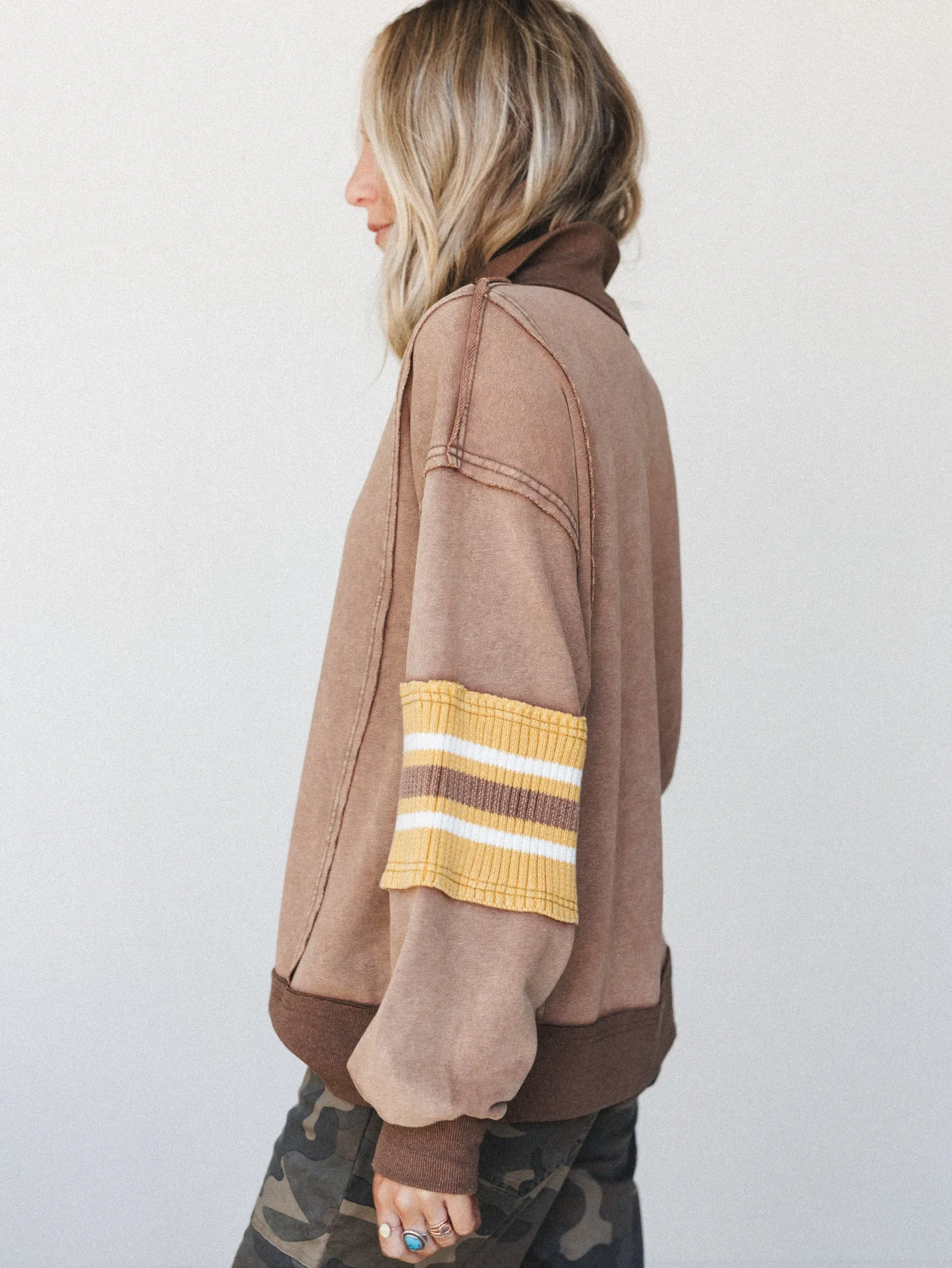 Sunbeam Top - Mocha sold by Three Bird Nest product image thumbnail 5