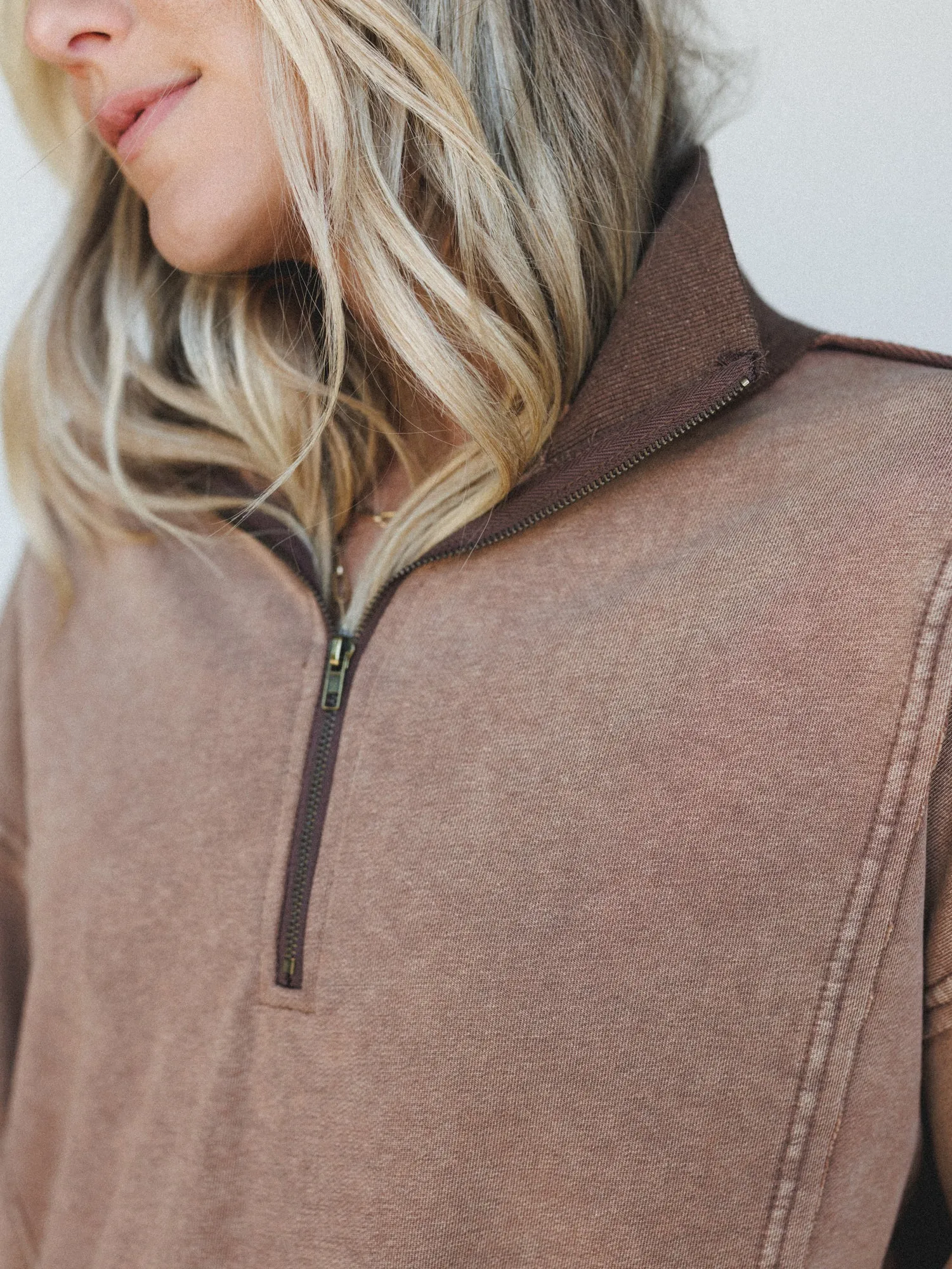 Sunbeam Top - Mocha sold by Three Bird Nest product image thumbnail 4