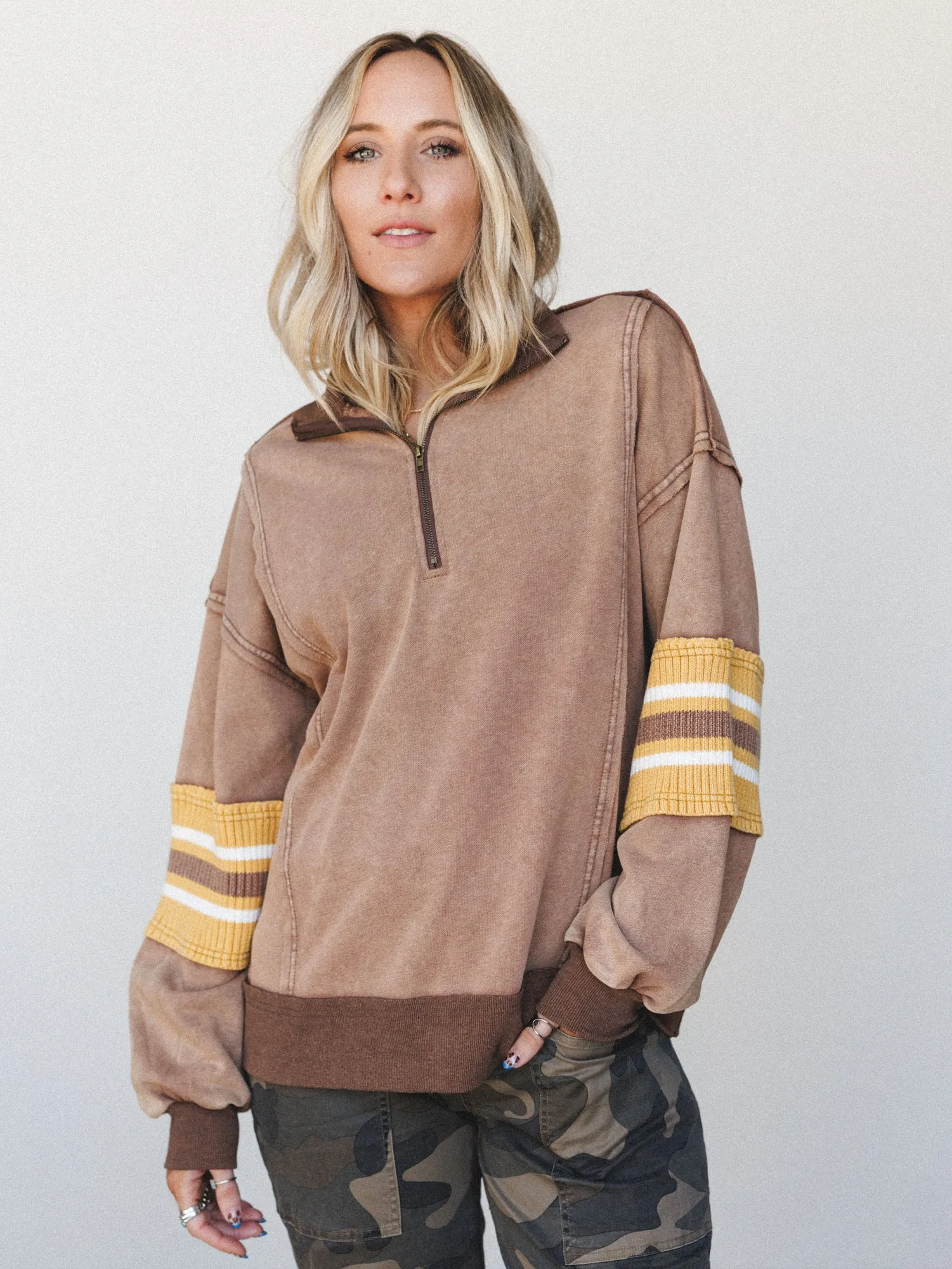 Sunbeam Top - Mocha sold by Three Bird Nest product image thumbnail 2