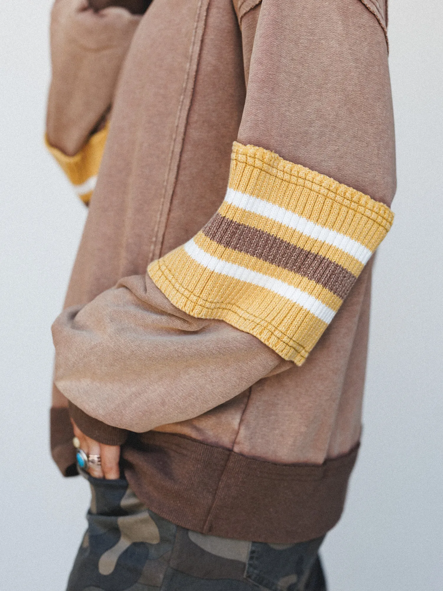 Sunbeam Top - Mocha sold by Three Bird Nest product image thumbnail 3