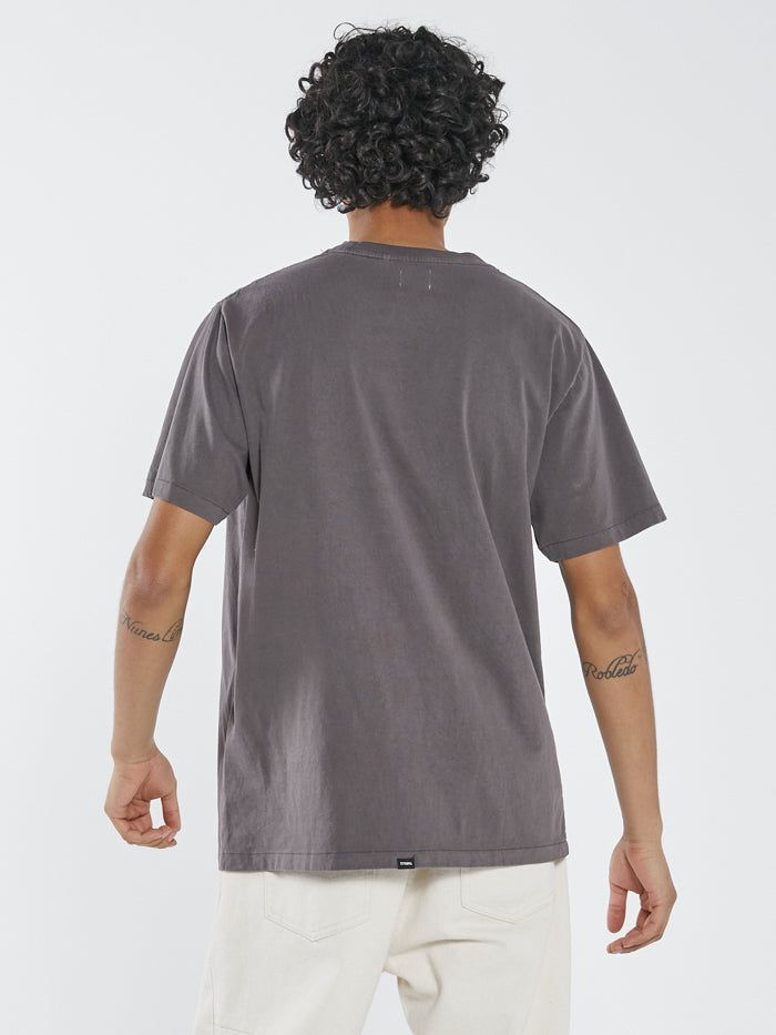 Paradise Smoke Merch Fit Tee - Plum sold by Thrills product image thumbnail 2