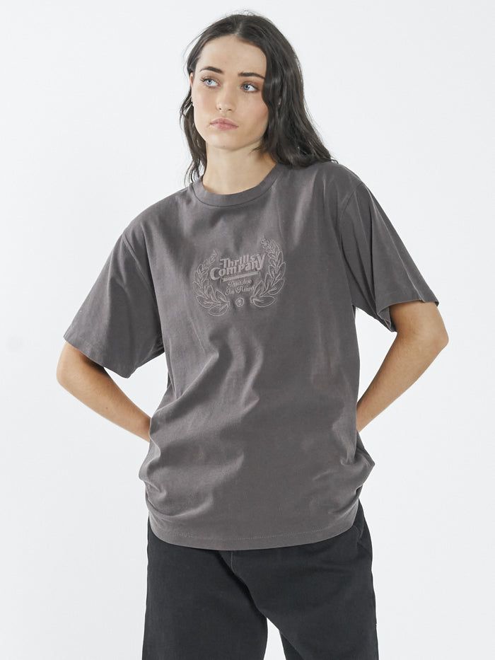 Paradise Crest Merch Fit Tee - Plum sold by Thrills