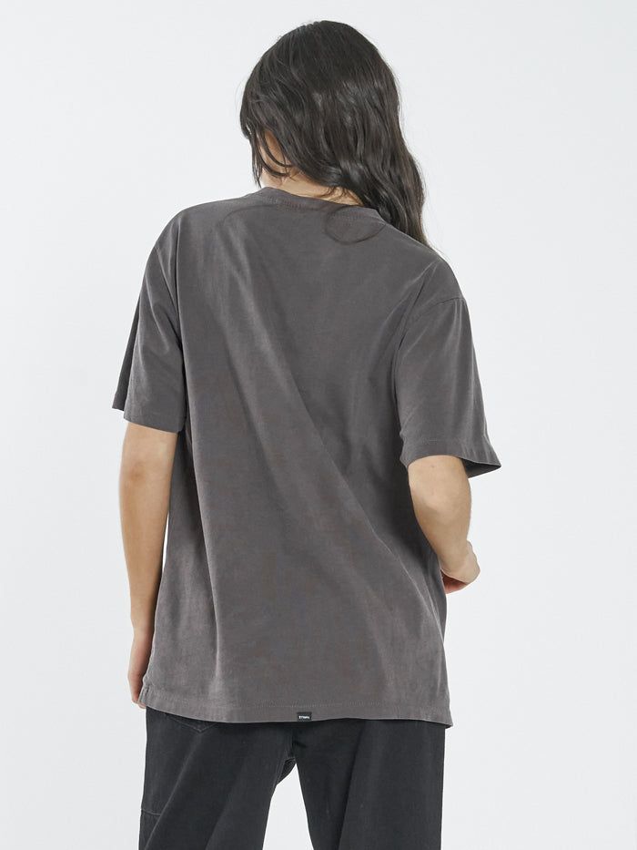Paradise Crest Merch Fit Tee - Plum sold by Thrills product image thumbnail 2