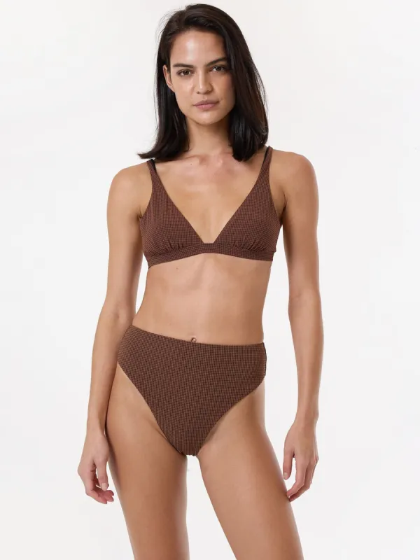 Nano Tall Triangle Bikini Top - Midnight Blue sold by Thrills