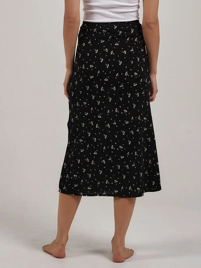 Nightshade Bias Skirt - Black sold by Thrills product image thumbnail 2