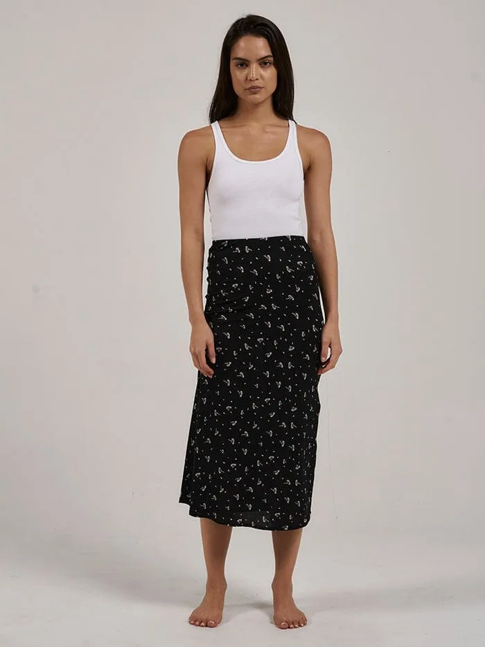 Nightshade Bias Skirt - Black sold by Thrills product image thumbnail 5