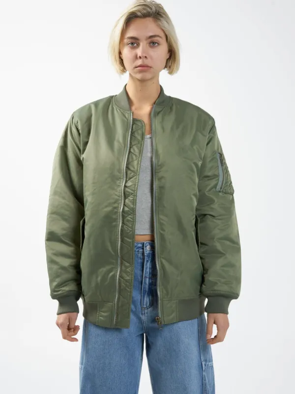 Thrills Union Oversized Bomber - Mild Army sold by Thrills