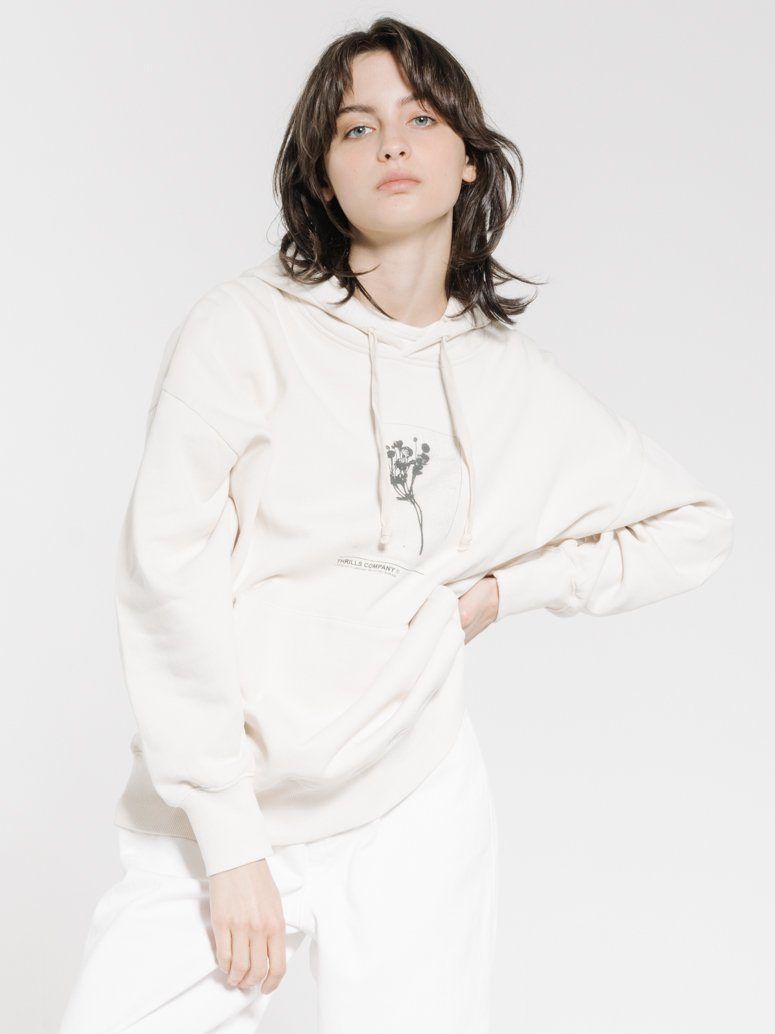 Posy Slouch Hood - Heritage White sold by Thrills
