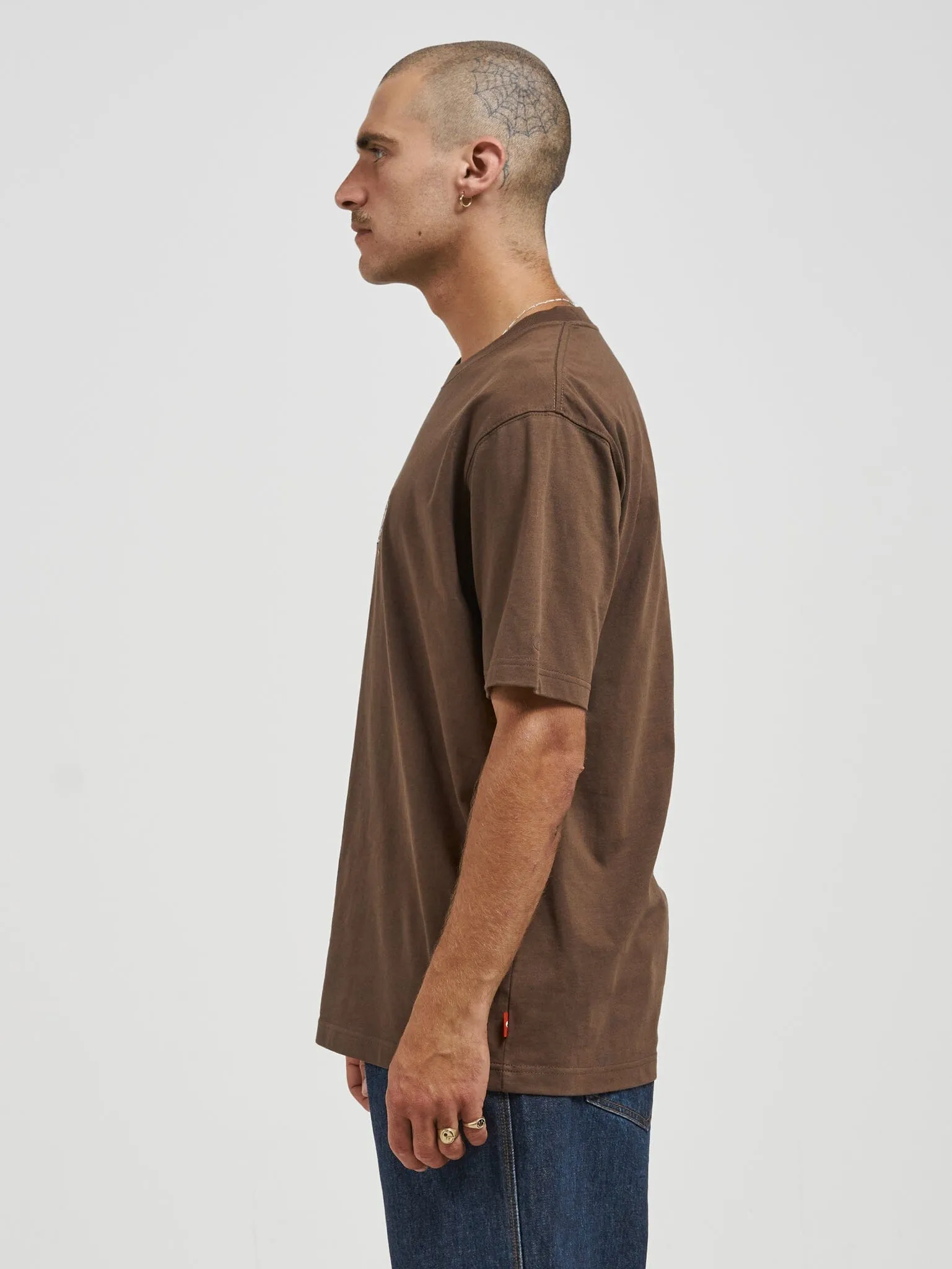 Badger Tee - Rain Drum sold by Thrills product image thumbnail 3