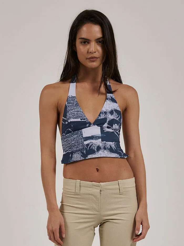 Alchemy Halter Tank - New Teal sold by Thrills product image thumbnail 2