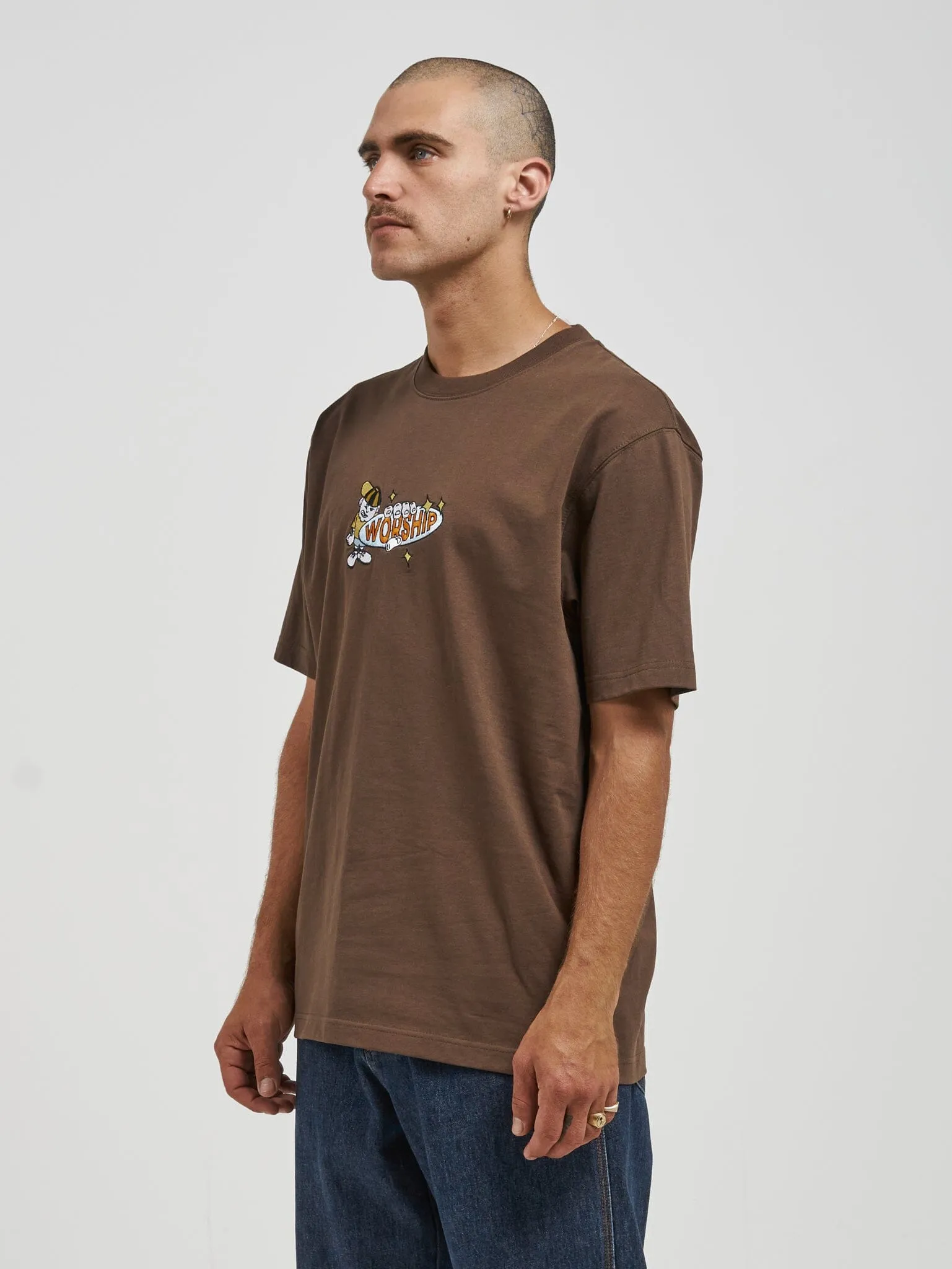 Badger Tee - Rain Drum sold by Thrills product image thumbnail 2