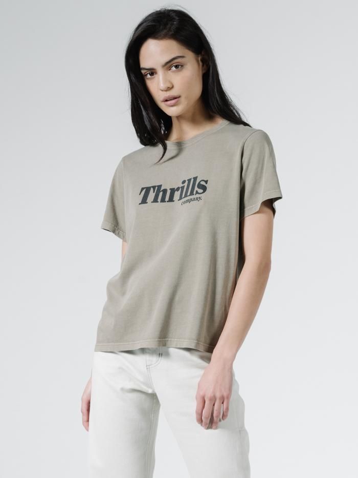Ops Relax Fit Tee - Dusk Green sold by Thrills