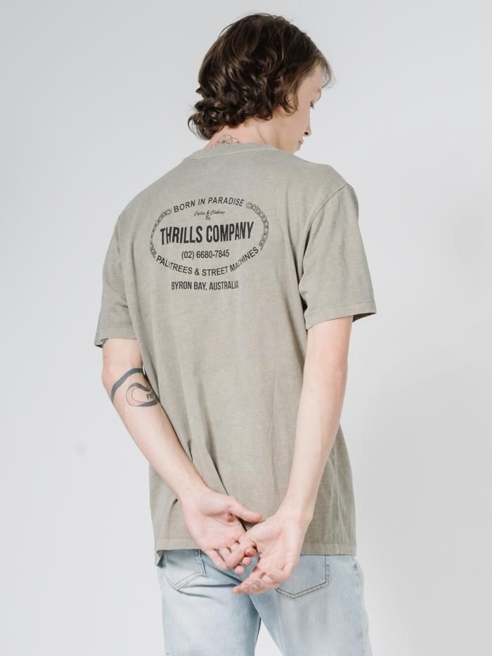 Thrills Garage Merch Fit Tee - Army Fade sold by Thrills product image thumbnail 2