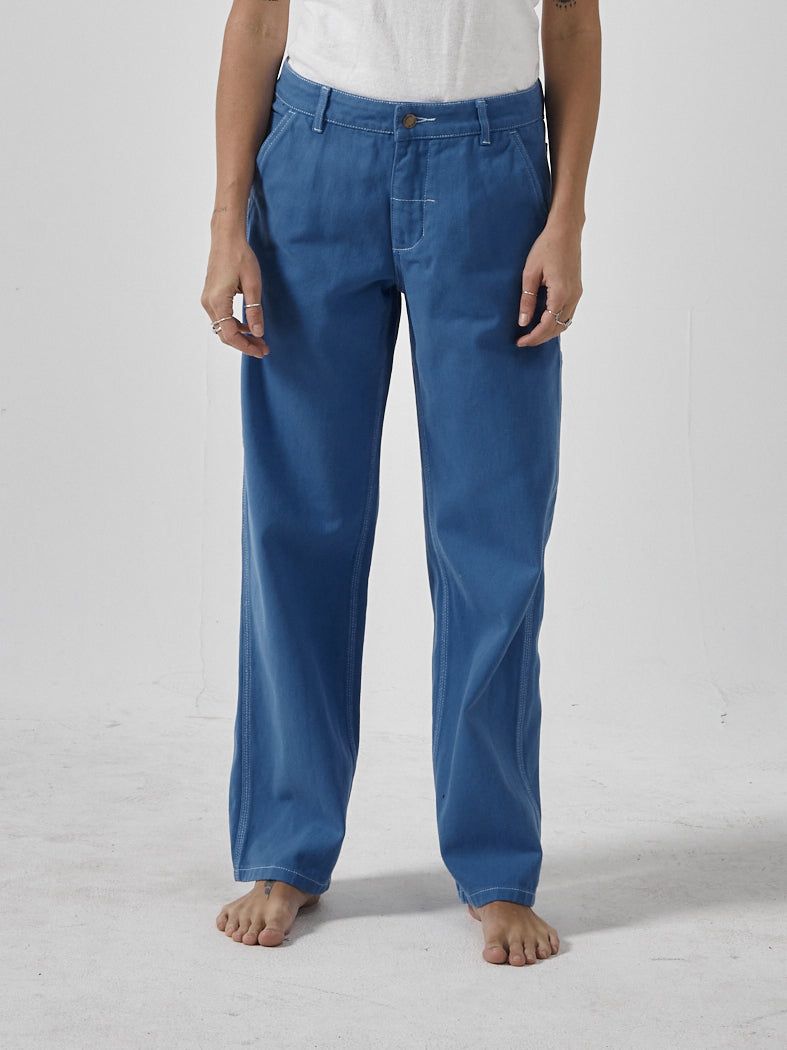 Low Carpenter Pant - Lapis Blue sold by Thrills
