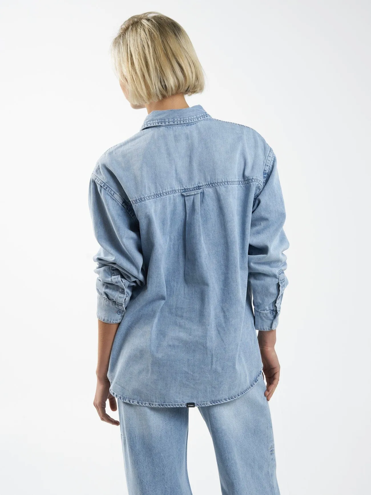 Adrian Denim Shirt - Endless Blue sold by Thrills product image thumbnail 2