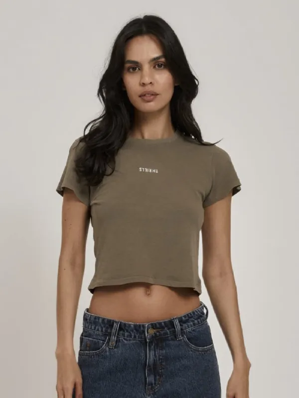 Minimal Thrills Mini Tee - Dune sold by Thrills