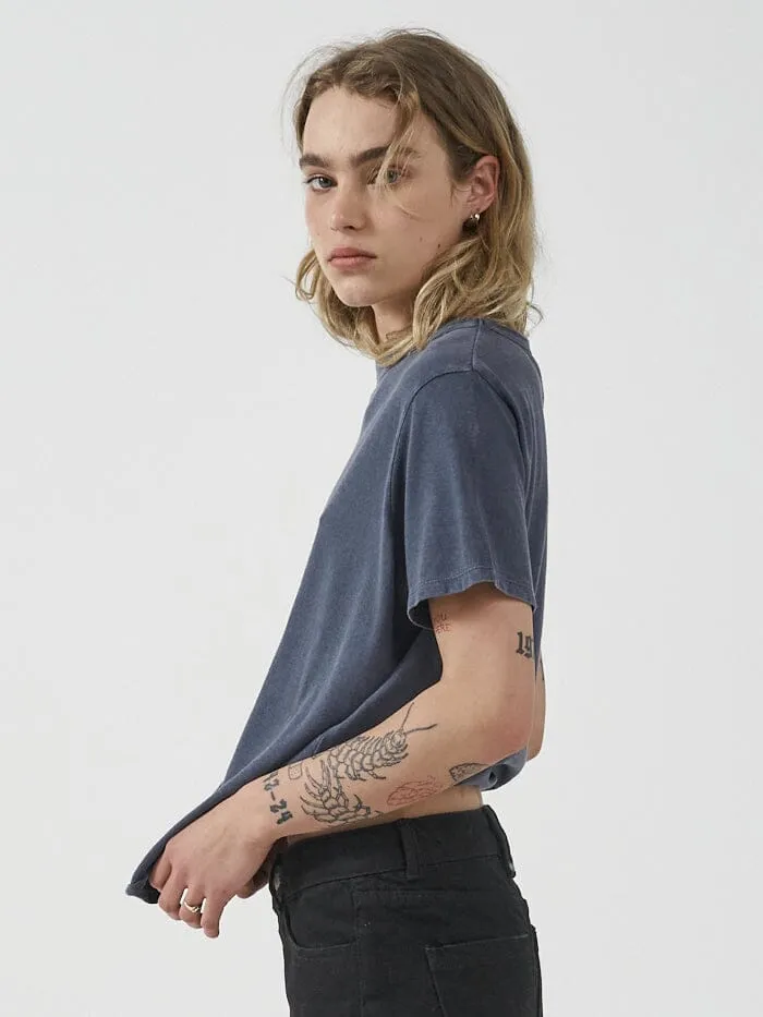 Infantry Hemp Relax Fit Tee - Marine Blue sold by Thrills product image thumbnail 4