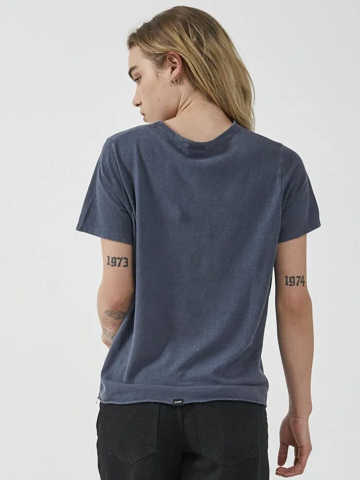 Infantry Hemp Relax Fit Tee - Marine Blue sold by Thrills product image thumbnail 2