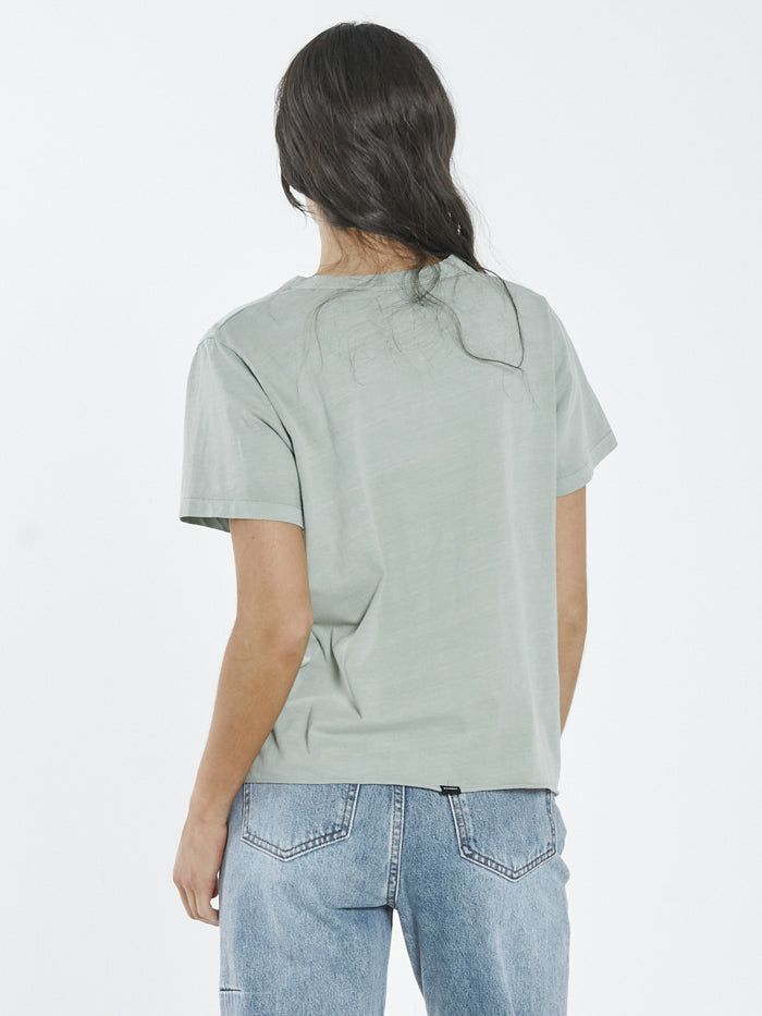 Minimal Thrills Relaxed Tee - Eucalyptus sold by Thrills product image thumbnail 2
