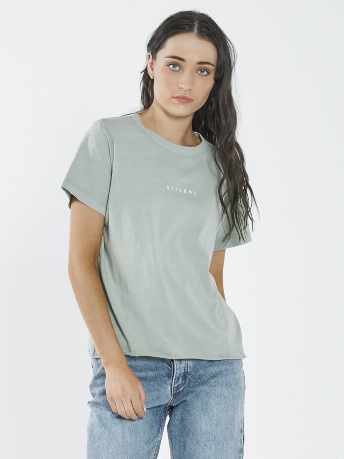 Minimal Thrills Relaxed Tee - Eucalyptus sold by Thrills product image thumbnail 3