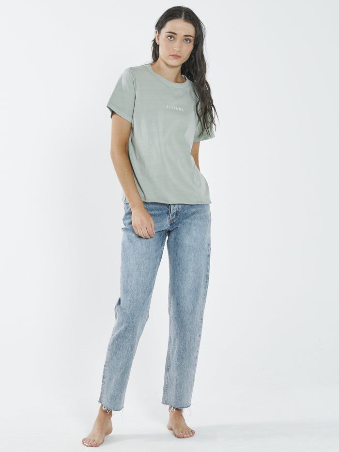 Minimal Thrills Relaxed Tee - Eucalyptus sold by Thrills