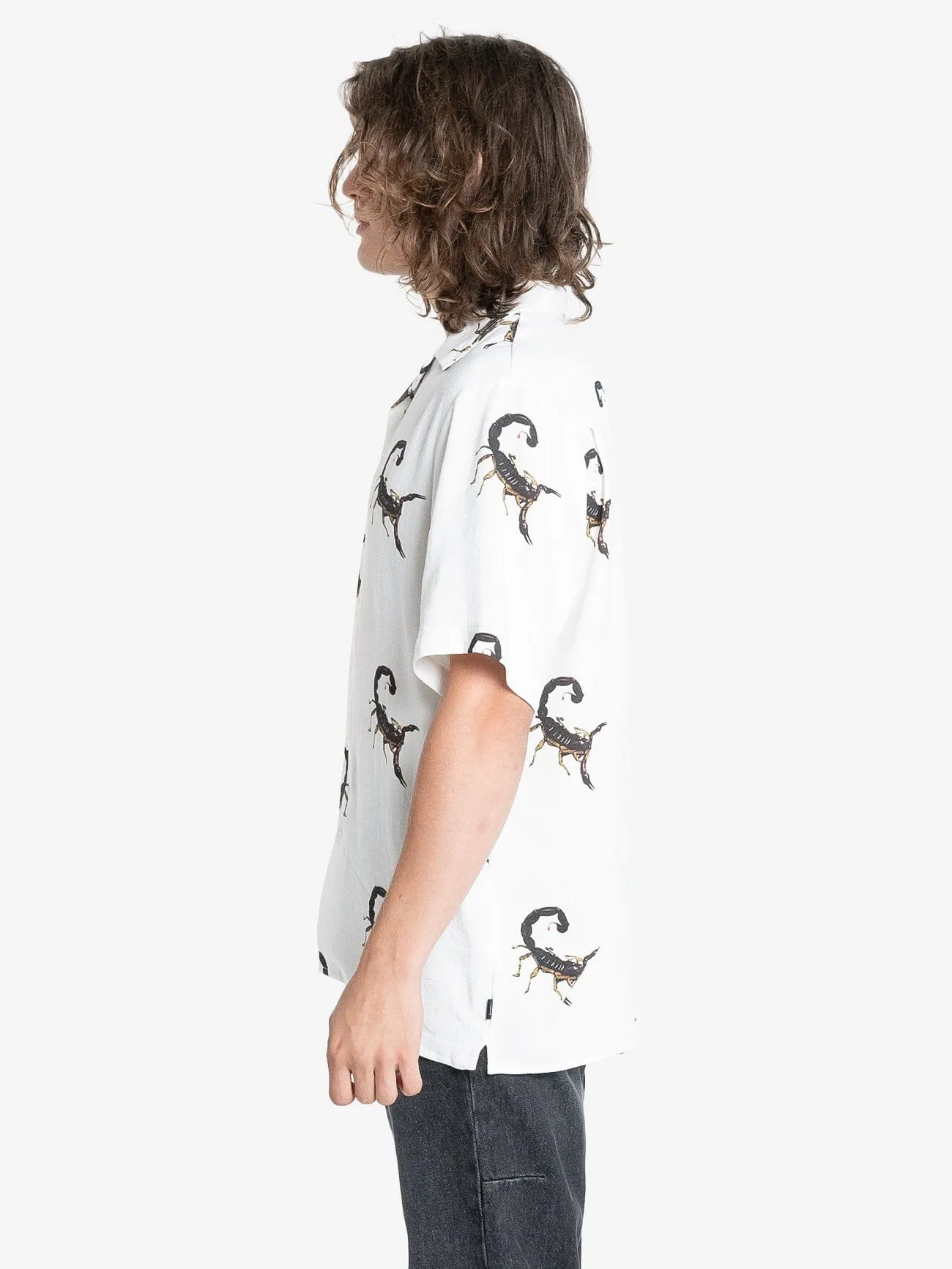 Doomed Bowling Shirt - Dirty White sold by Thrills product image thumbnail 3