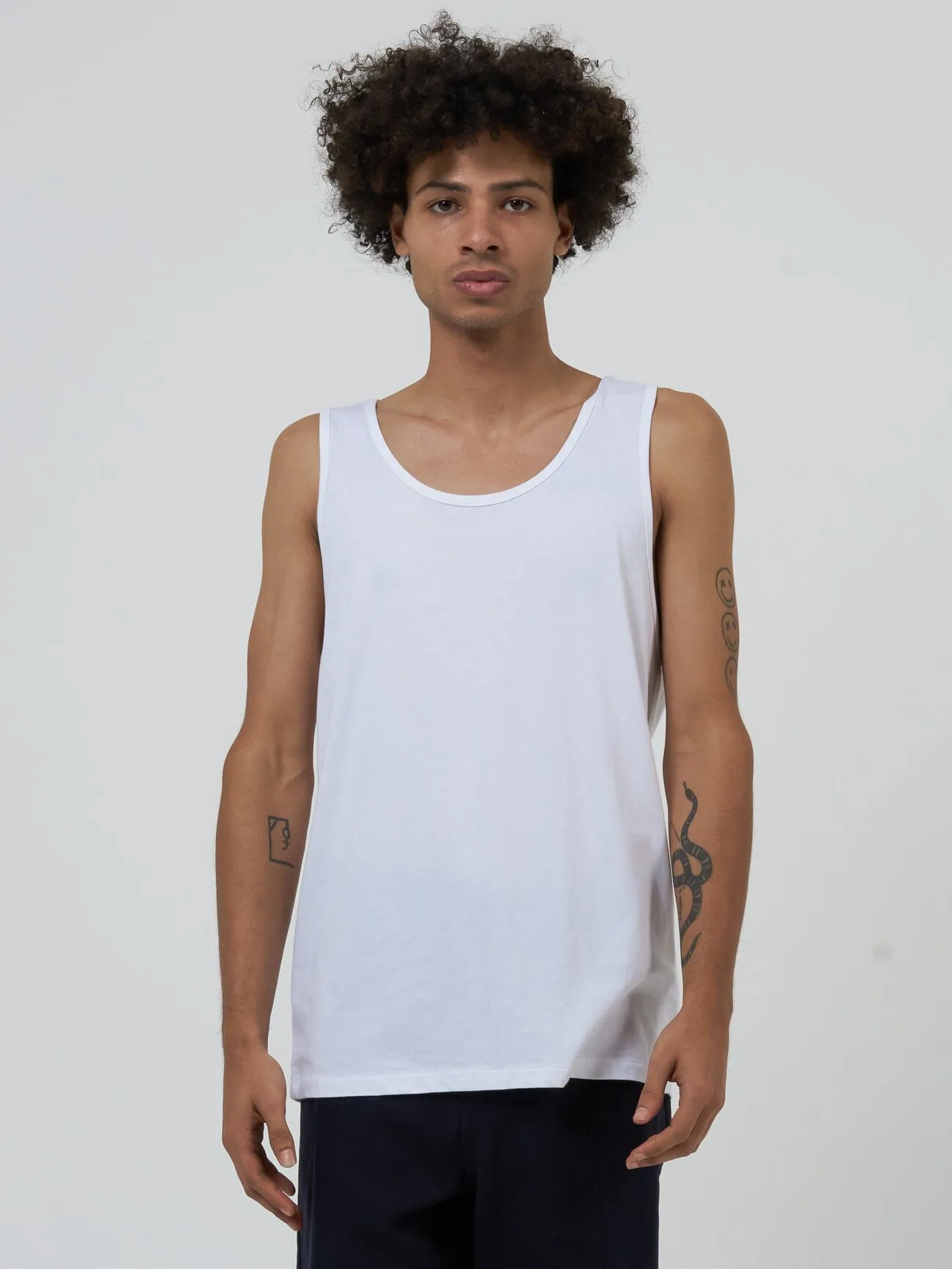 Endless Merch Fit Tank - White sold by Thrills