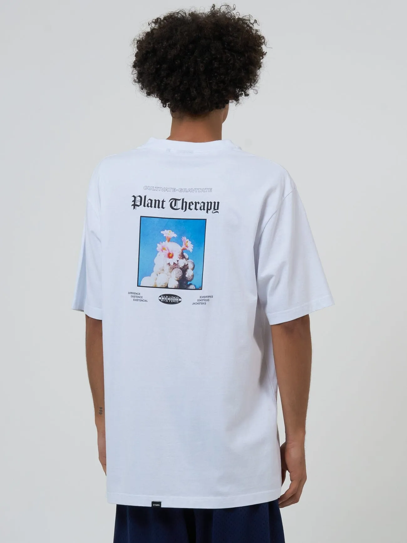 Cultivate Gravitate Oversize Fit Tee - White sold by Thrills product image thumbnail 2