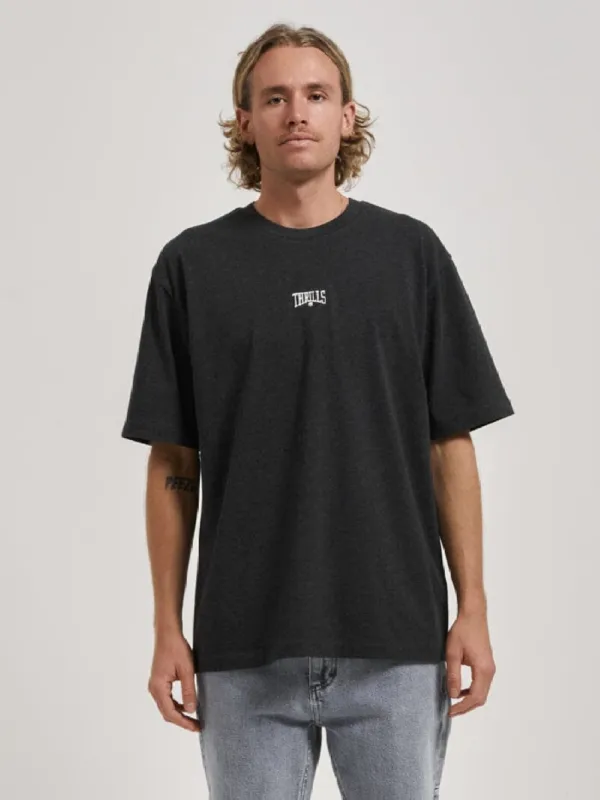 Hell Week Merch Fit Tee - Black Heather sold by Thrills