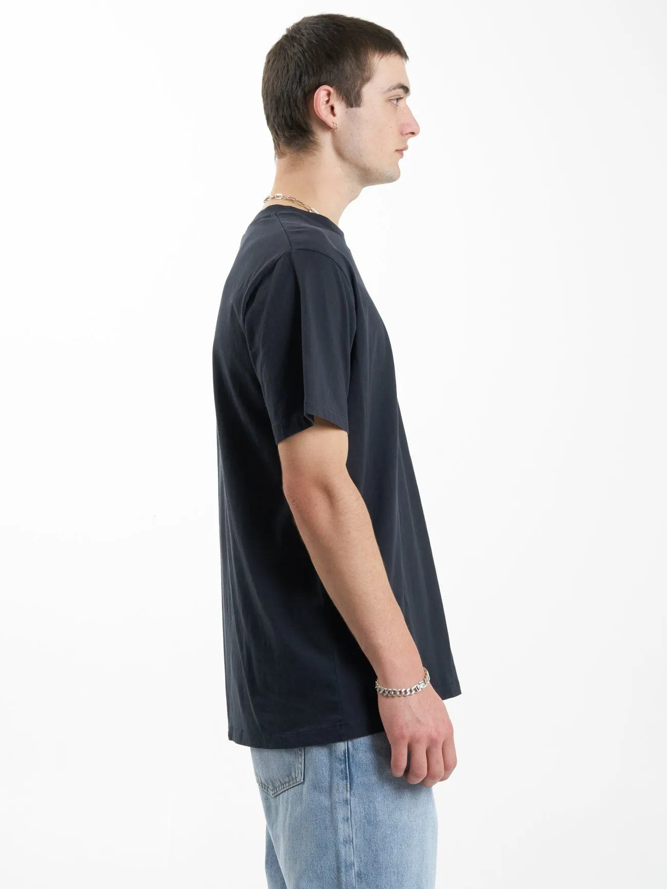 Easy Going Merch Fit Tee - Twilight Black sold by Thrills product image thumbnail 4