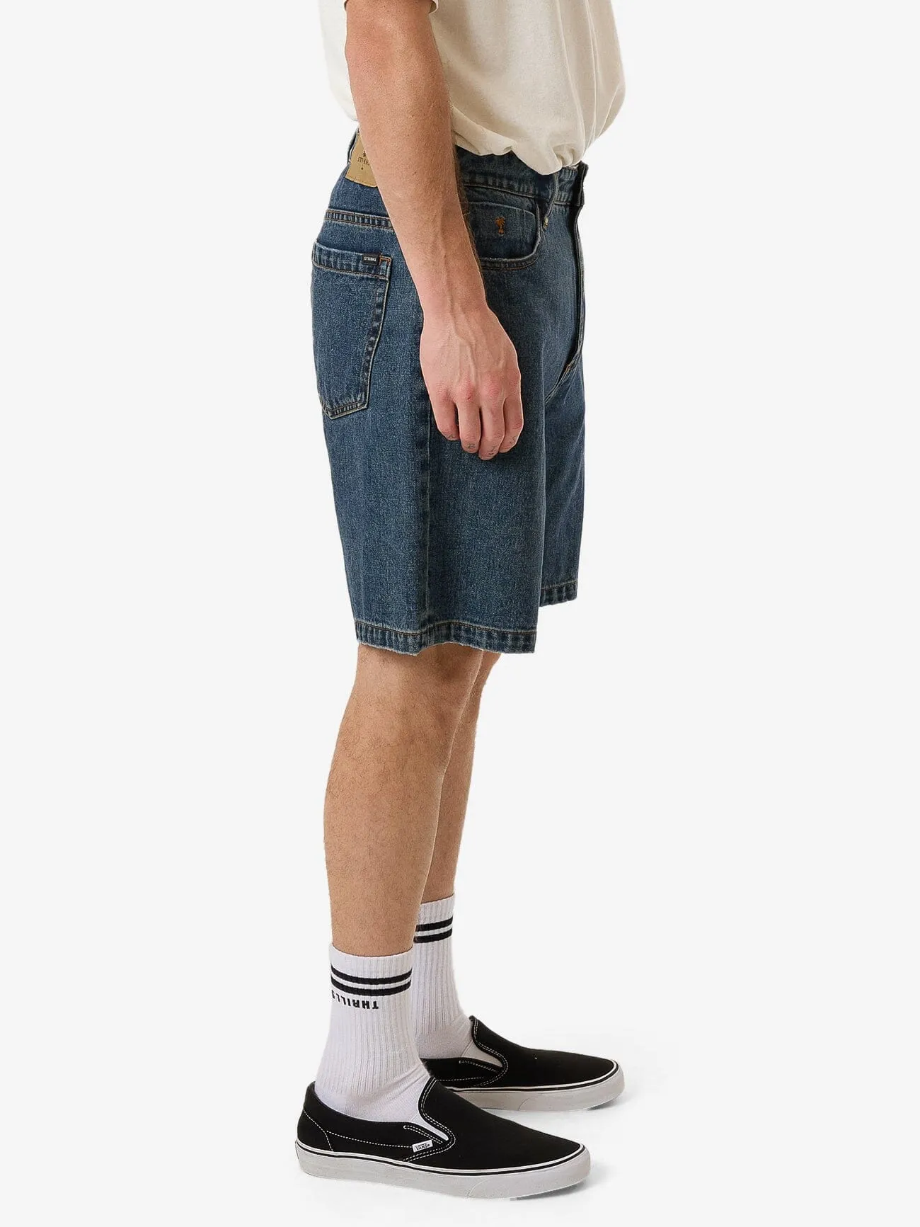 Slacker Denim Short - Dirty Thrills Blue sold by Thrills product image thumbnail 4